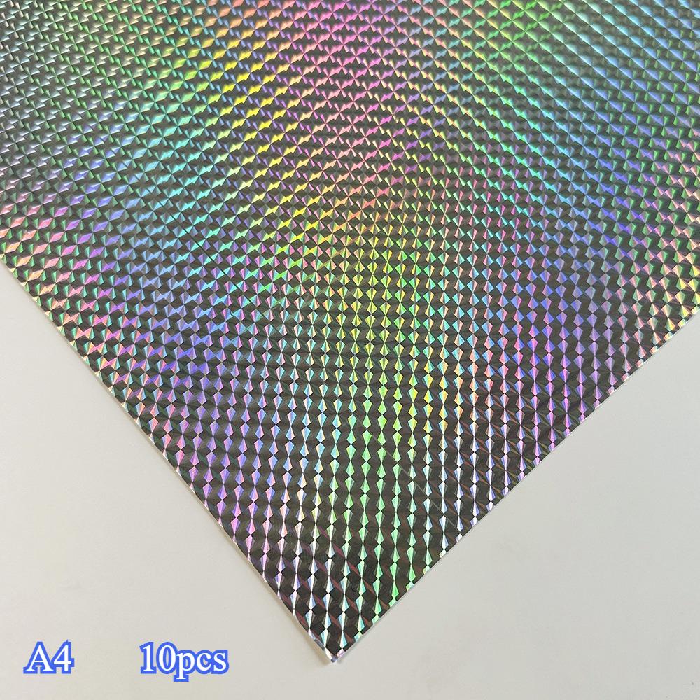 Лазерная бумага-вспышка Трансграничная горячая распродажаЦветная толстаяЛазерная бумага Золото СереброКартон Крафт-бумага Алюминиевая фольга ПЭТ Зеркальная бумага