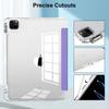 Oem Odm Shockproof High Transparent Crystal Tri-Folding Tabelet Cases for Ipad Pro 11 2018/2020/2021/2022 Tablet Cover