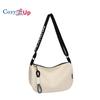 Cozy Up Leisure High-capacity Nylon Canvas Bag, Women's Shoulder Bag, Versatile Broadband Crossbody Pillow Bag