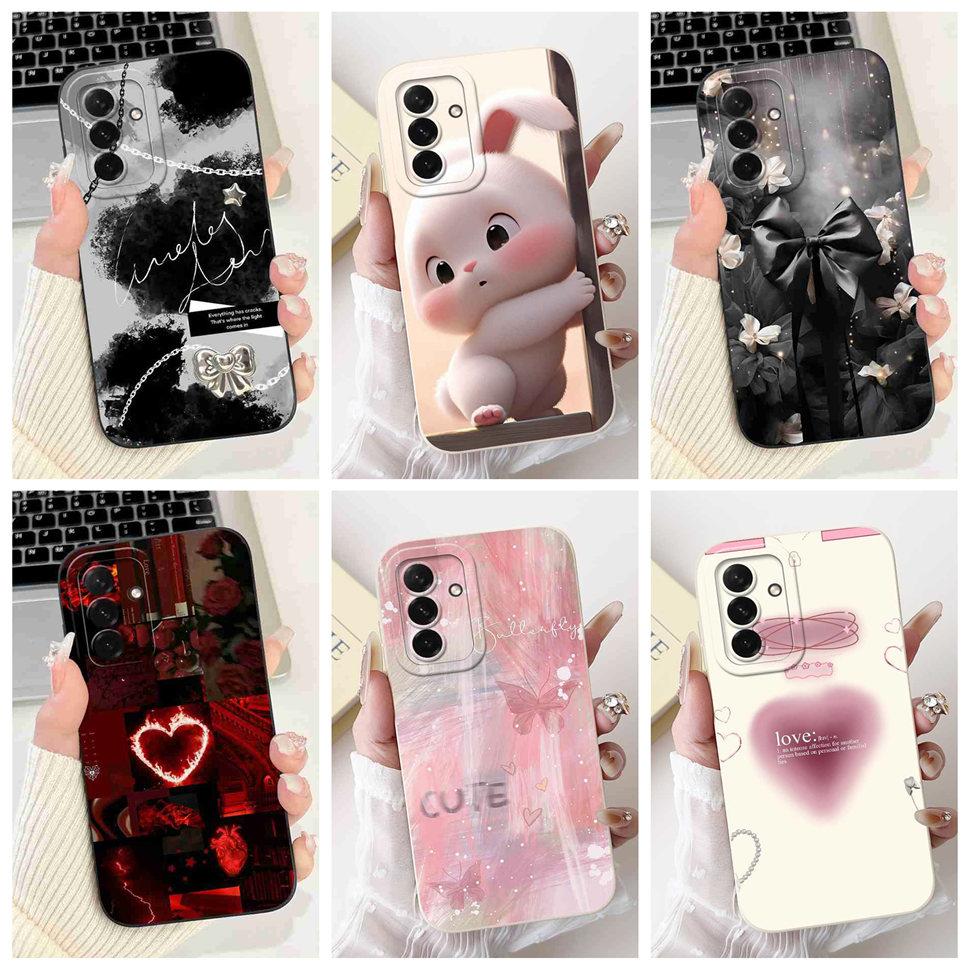 New For Samsung Galaxy A26 5G 6.7" Cute Butterfly Cartoon Rabbit Soft Silicone Cover For Samsung a26 A26 SM-A266B/DS Phone Cases