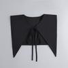 Girls Bowknots Fake Collar for Women Detachable Collars Lapel Blouse Top Fuax Cols False Collar Clothes Shirt Neckwear Accessory