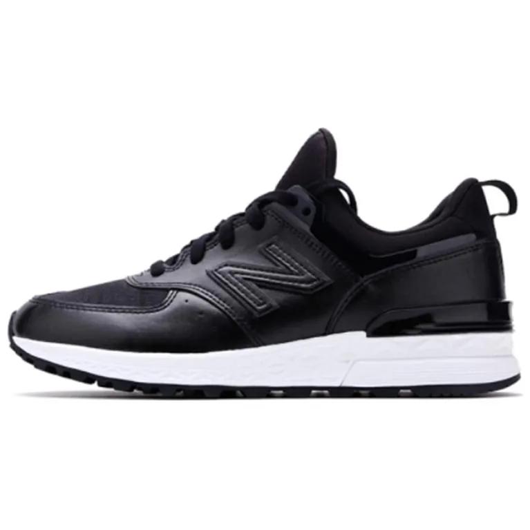 New Balance Женские 574 Sport 'Черный Белый' (женские размеры) Черно-белые повседневные туфли WS574SFH