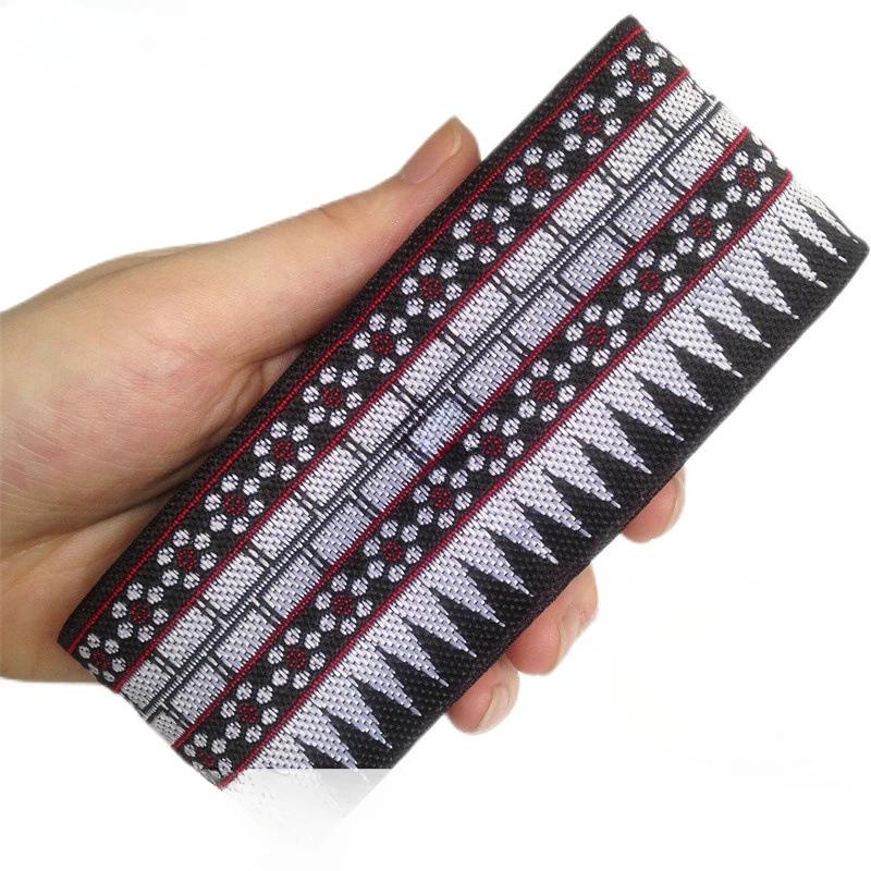 5cm Width 7Yard Vintage Ethnic Embroidery Style Ribbon DIY Clothes Bag Accessories Embroidered Applique Sewing Craft Fabric