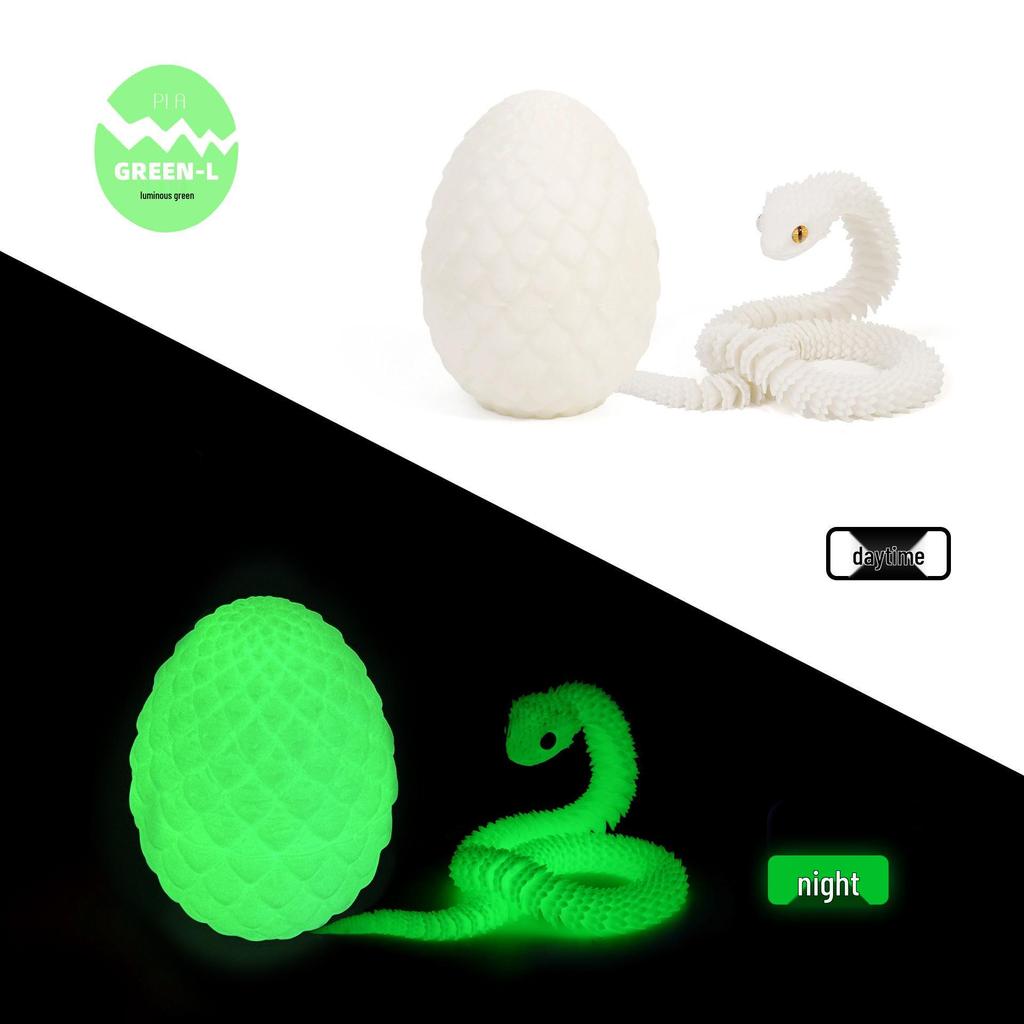3D-печатная подвижная модель змеи-гадюки, игрушка - Гибкая реалистичная кукла животного