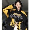 Racer Baseball Jacket Women American Vintage Oversized Korean Streetwear Fashion Racing Jackets Harajuku Bomber Coats