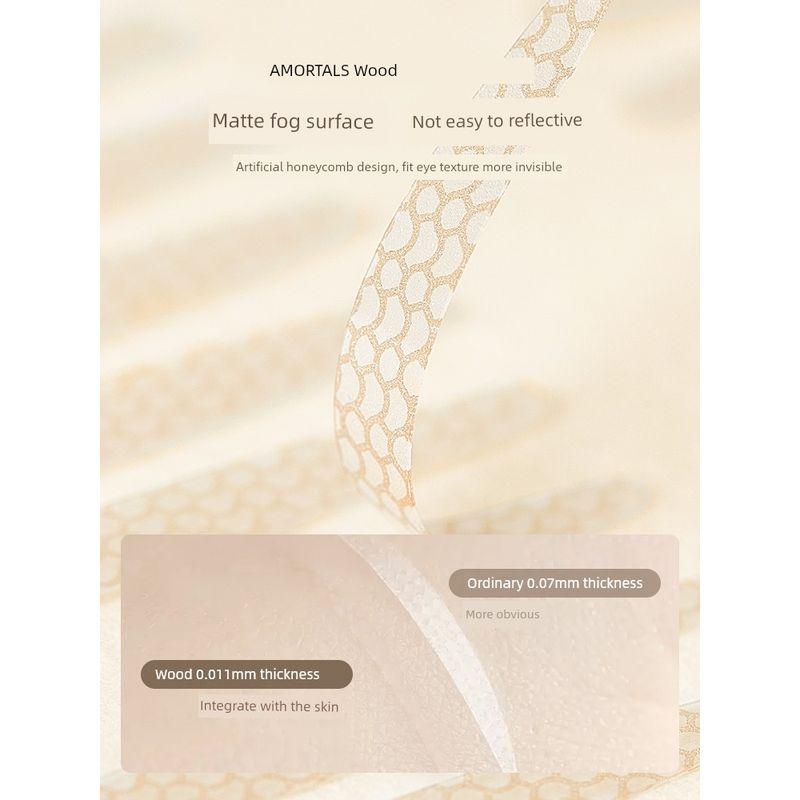 AMORTALS Traceless Lace Dedicated Single-Sided Double Eyelid Stickers
