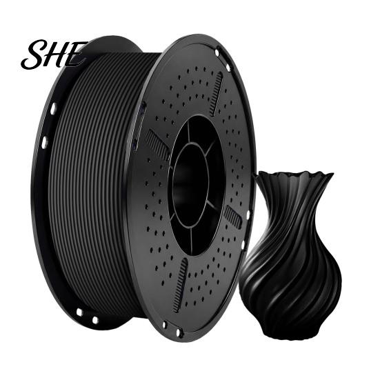 Matte Finish Filament 3D Printer PLA Filament, 1Kg Spool, Neatly Wound Durable Printing 1.75mm, Fit Most FDM Printers Roll