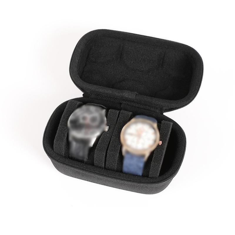Прямоугольный органайзер для хранения часов на 2/3/5 ячеек с мягкой пенопластовой подушкой и ручкой, идеальный мужской подарок