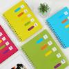 Spiral Notebook with Dividers Smooth Writing Premium Thickened Page A5/B5 Coil Ring 5 Subject Notebook Office Supplies
