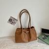 Korean Style Simple Fashion Women Daily Commute Underarm Shoulder Tote Bag