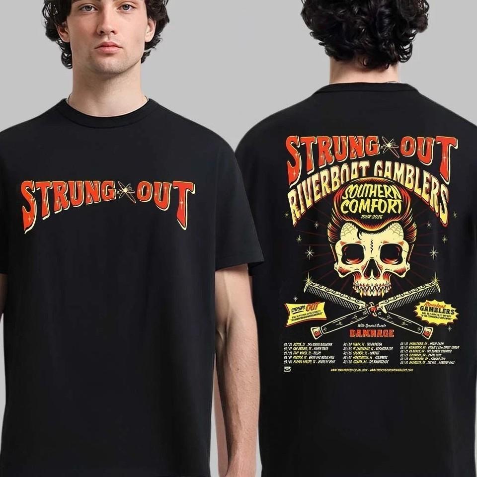 Strung Out Southern Comfort Tour 2026 Североамериканская футболка