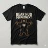 Papa Bear Hug Department Shirt Funny Father's Day Gift For Dad