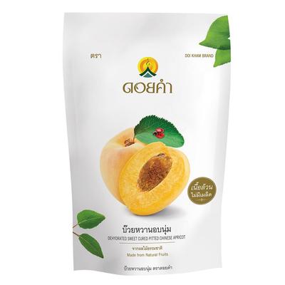 Doi Kham Сушеный сладкий вяленый китайский абрикос без косточек 140 г. х 1/3/6/12 шт.