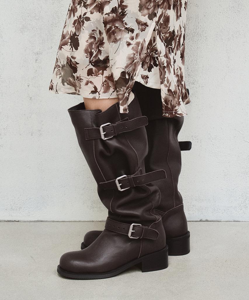 Twvp Moon Slouch Biker Boots (3 Colors) Moon Slouch Biker Boots 25Sf05