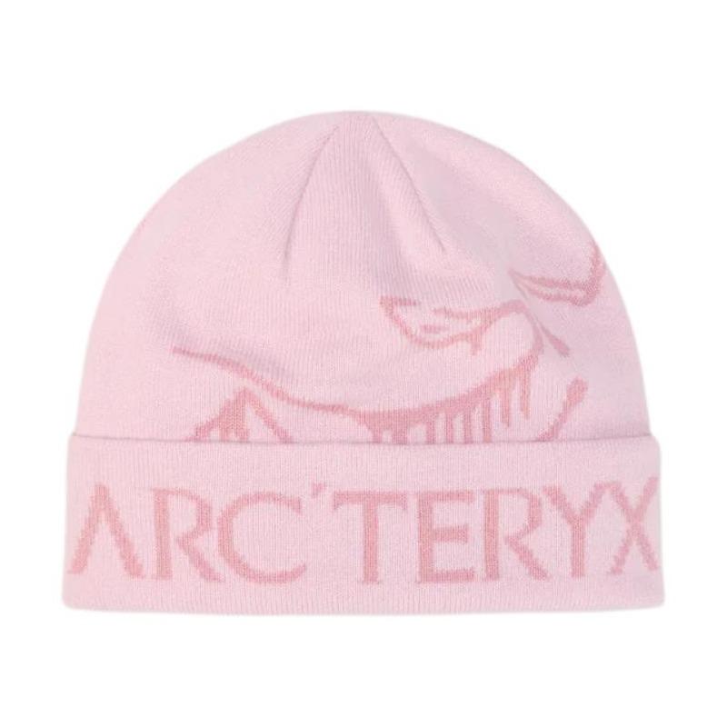 Arcteryx Археоптерикс текстовый логотип переработанное полиэфирное волокно шерстяная шапка унисекс стиль для пары многоцветный ALPINE ROSE/BLISS F