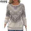 Women's Fashion Casual Spring Fall Long Sleeve O-Neck Pullovers & Long Sleeves