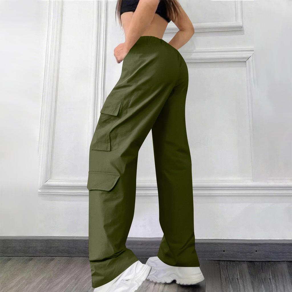 Женские вельветовые брюки, повседневные женские однотонные вельветовые свободные прямые брюки