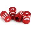 4pcs Car Styling Wheel Tire Valve Stem Caps Covers Tyre Rim Air Port Stems Cap for Volkswagen VW R Line Rline Golf Polo Passat