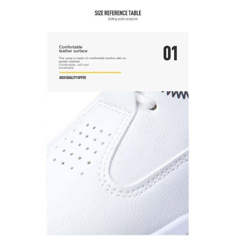 Spring and Autumn Basketball Shoes for Teenagers To Help Outdoor Sports Shoes Breathable Casual Soft Soled Leather Combat Shoes