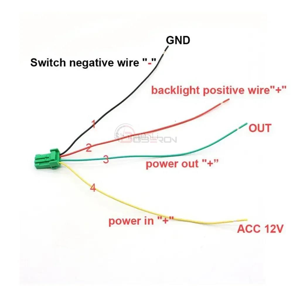 For Nissan X-Trail T32 2014 Qashqai J11 2015 Tiida NP300 Navara Car LED DRL Fog Light Power On Off Switch Front Camera Button