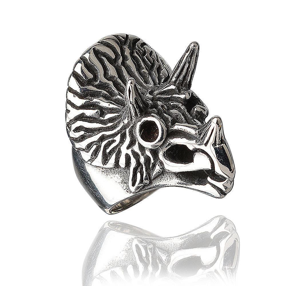 Triceratops Animal-shaped Self-defense Ring Accessories