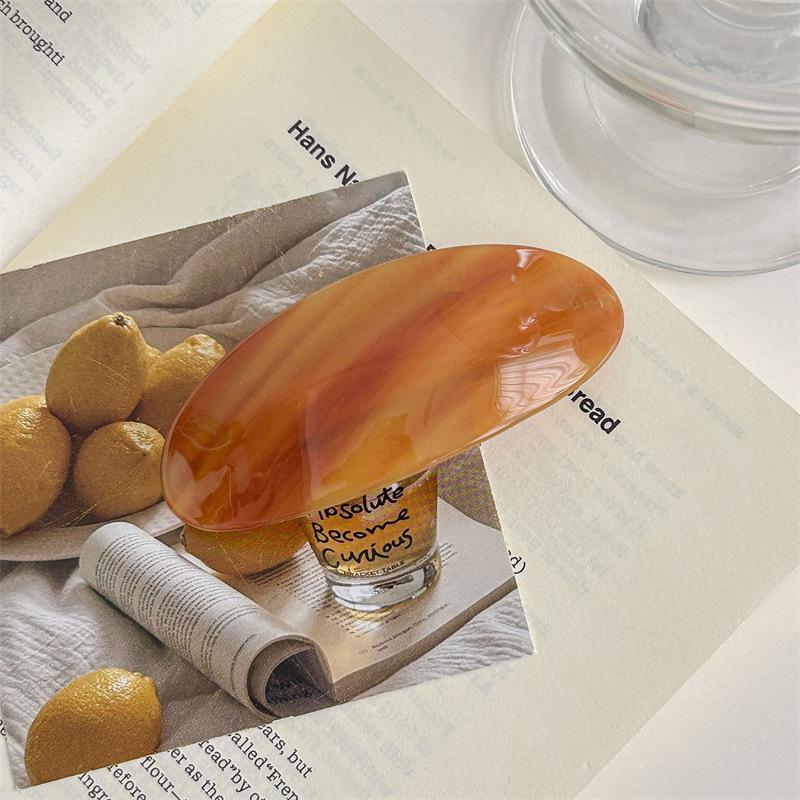 Заколка для волос Acetic Acid пружинная заколка для девочек большая шпилька головной убор блестящая эллиптическая дуга шпилька аксессуары для волос