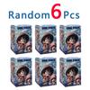 Горячая 6-7 см Аниме One Piece 12 шт. Сидячая Поза Фигурка Действия Луффи Нами Модель из ПВХ Настольное Украшение Игрушка Праздничный Подарок