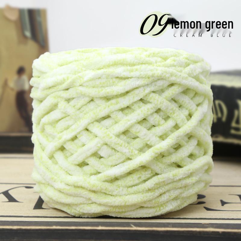 Толстая пряжа Ice Wool для вязания одеял, тапочек, шейных платков и шарфов