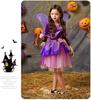 Formemory Fairy Costume, Princess, Halloween Witch Cosplay, Flower Fairy Costume, Kids' Girls' Halloween Cosplay Dress, Magic Wand Wing Costume,