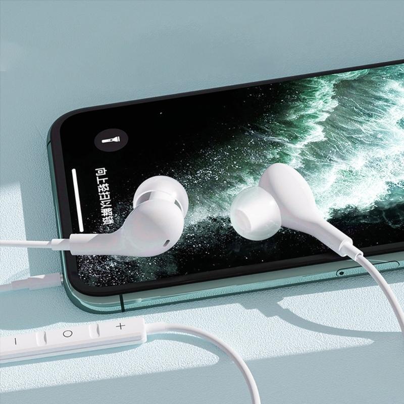 Наушники Type C с эргономичными USB-C наушниками и кабелем 120 см для полного погружения в музыку