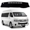 Брыкан Коврик на приборную панель для Toyota HiAce 200 серии Широкий кузов Антибликовый Защита от УФ-лучей Противоскользящий Черный Аксессуар для интерьера