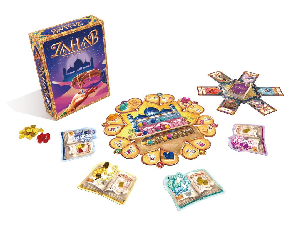 Association Zahab for Ages 10 and Board Game (2-4 Players, 45-60 Minutes, Up)