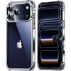 Гибридный прозрачный чехол для iPhone 17 Pro Max Air 16 Plus 15 17Pro iPhone17 iPhoneair 16Pro Противоударный Защитный Бампер Чехол для телефона Аксессуары
