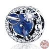 Plata Charms Of Ley 925 Silver Starry Sky Charms Air Balloon Charm Fit Fashion 925 Original Bracelets Pulseira Diy