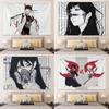 Japanese Teen Room Decoration Posters and Prints Kawaii  Anime Large Tapestry Bedroom Wall Murals Customizable