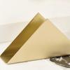 Коробка Бумага Золотая Салфетка Ткань Полотенце Хранение Отель Скандинавский Держатель Декор Держатель Квадратный Кафе Нержавеющая Сталь Треугольник Дом Полотенце Сталь