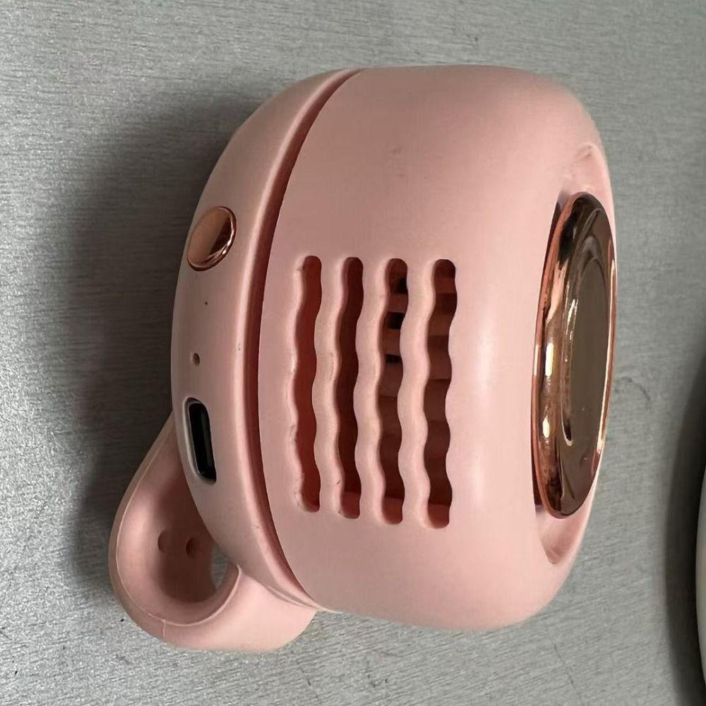 Mute Personal Cooling Clip Fan Bladeless Hanging Waist Fan Handheld Air Cooler Indoor Outdoor Use