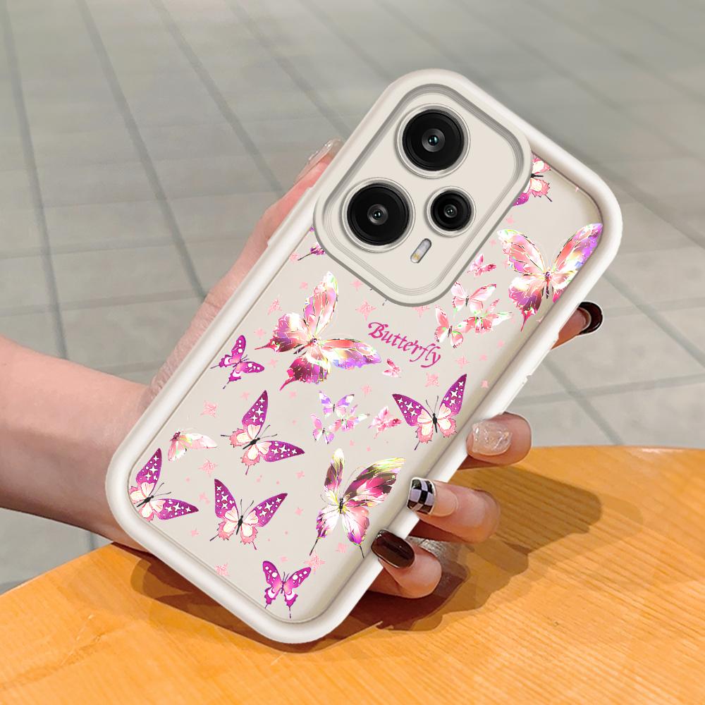 Мягкий силиконовый квадратный чехол с рисунком лестницы для телефона, полное покрытие, противоударный защитный резиновый чехол для камеры для Xiaomi Redmi