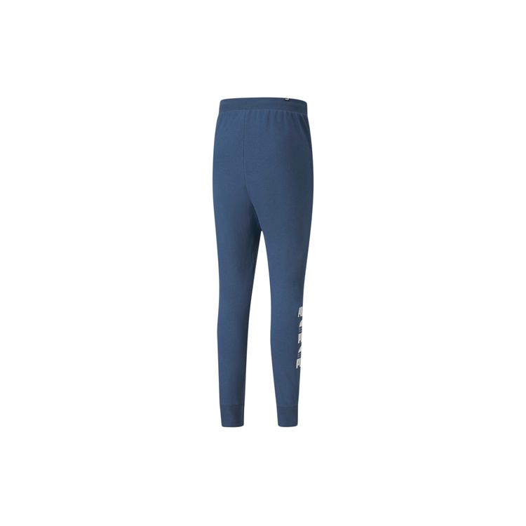 Puma Джоггеры с логотипом Rebel Мужские брюки Deep-Denim-Blue 582765-43
