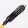 3.6 M Socket Auto Charger Cable with 15A Fuse Car Cigarette Lighter Extension Cord