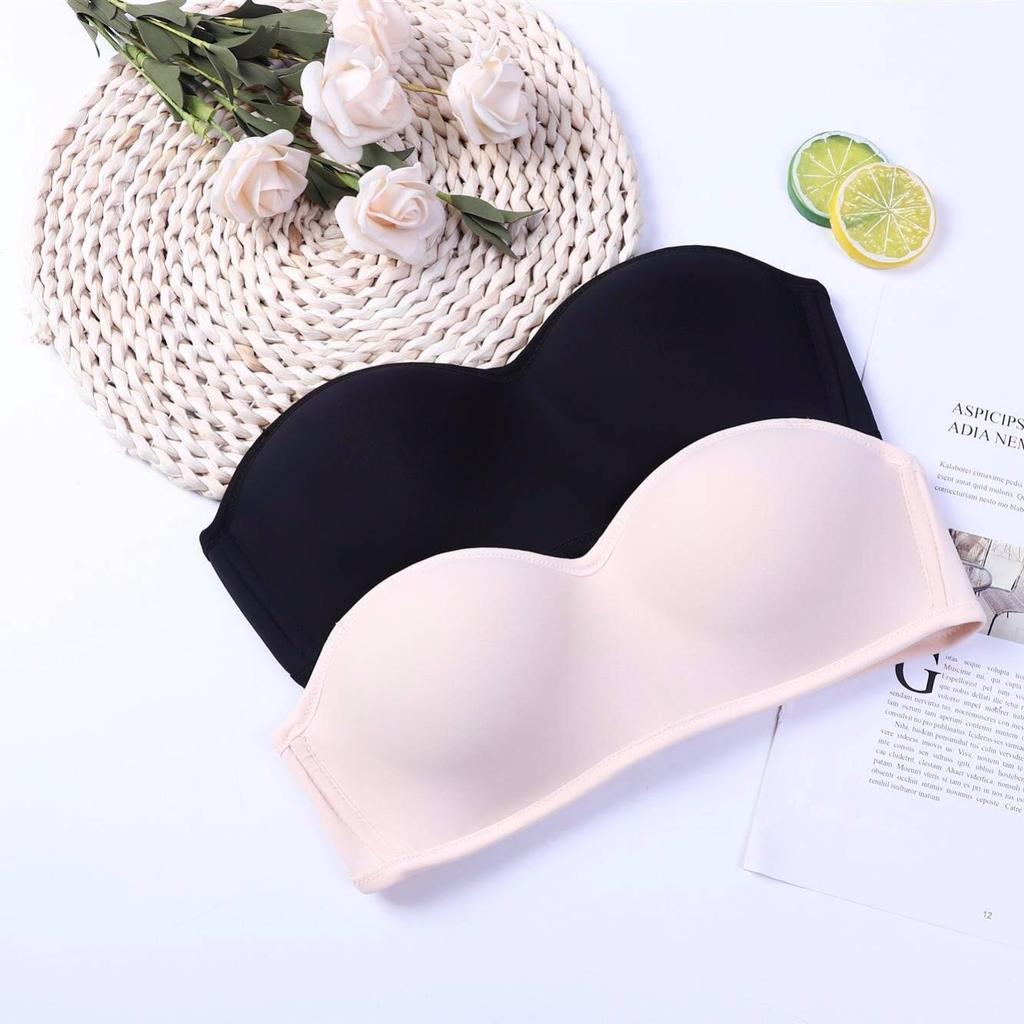 Minimalist Strapless Bandeau: Japanese & Korean-Inspired Wire-Free Bra