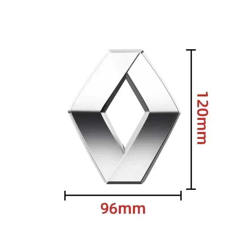 For Renault 2026 New Hub Caps ABS Car Modification Logo Sticker Car Hood Front Bonnet Grill Rear Trunk Decal For Renault Clio 4 