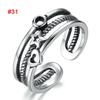 Thumb Rings Ladies Mens Toe Rings Adjustable Open Band Simple Exquisite Womens Ring