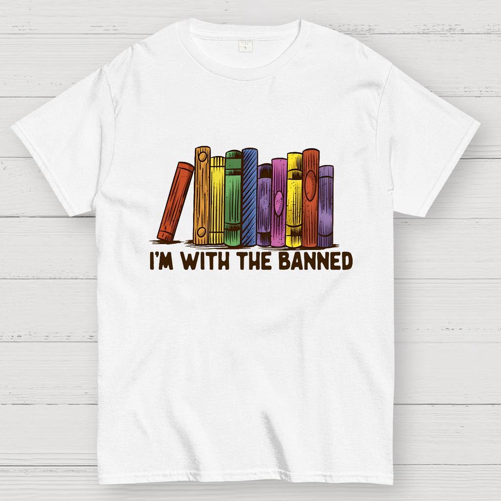 I'M With The Banned Cotton Summer Casual Cool Loose T-Shirt
