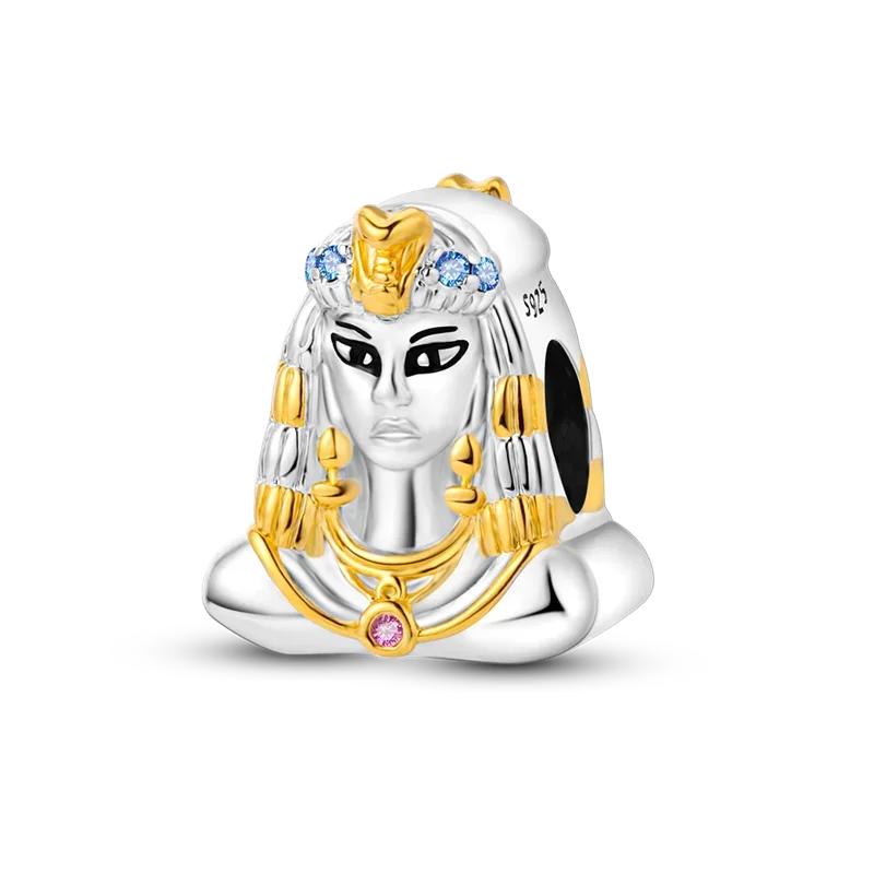 Charm Original Copper Paris Tower Pyramid Travel Country Flag Fit Bracelet Necklace Beads Pendant Women Diy Jewelry Gift