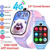 2025 New 4G Smart Watch Kids GPS WIFI Video Call SOS APP Download Child Smartwatch Monitor Tracker Location Phone Watch Boys Girls Gifts