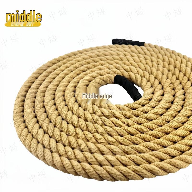 Прочная джутовая веревка для лазания