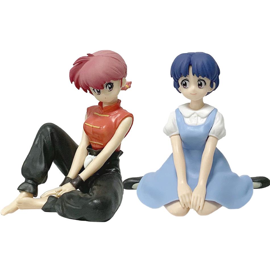 NAMCO BANPRESTO Ranma 1/2 Relax Time Шампунь Тэндо Аканэ Ранма ПВХ Фигурка Модель Коллекционная Фигурка Игрушка