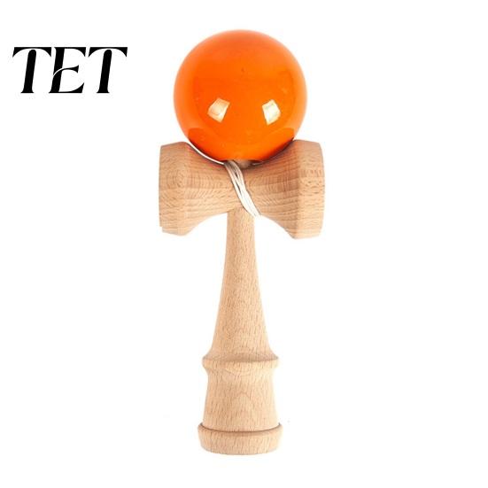 Professional Catching Cup Solid Wood Kendama Ball Catch Toy, Balance Durable Grip Classic Skill Hand Eye Coordination Toy Game, And Reaction Training