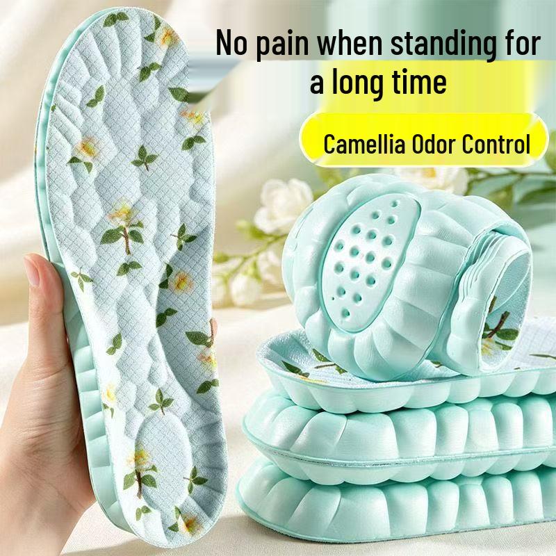 Shoe Inserts, Camellia, Women's, Breathable, Odor-Proof